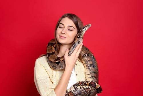 Kígyót-békát sétáltat, és még narcisztikus is?