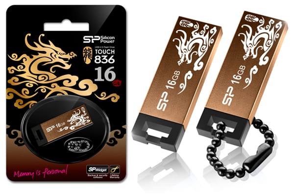 Silicon Touch 836: legyen a sárkány évéhez passzoló USB pendrájvunk!