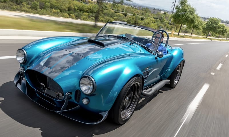 7,5 literes motor a kicsi és könnyű új Shelby Cobrában