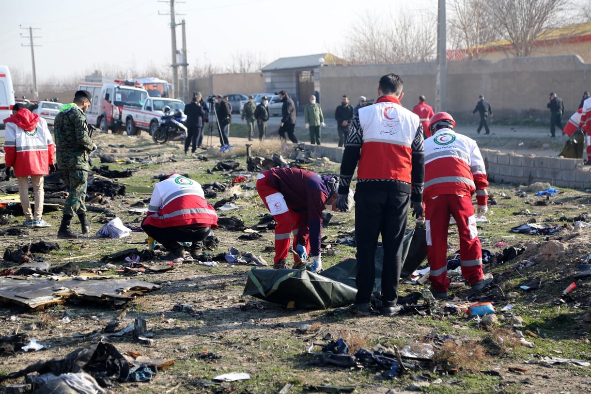 Lezuhant Iránban egy ukrán utasszállító repülőgép, senki sem élte túl