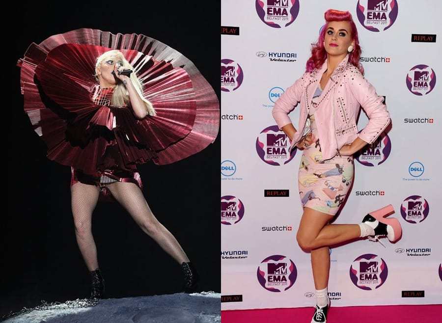 6 dögös dressz az MTV EMA díjkiosztóról, Lady Gagától Katy Perryig