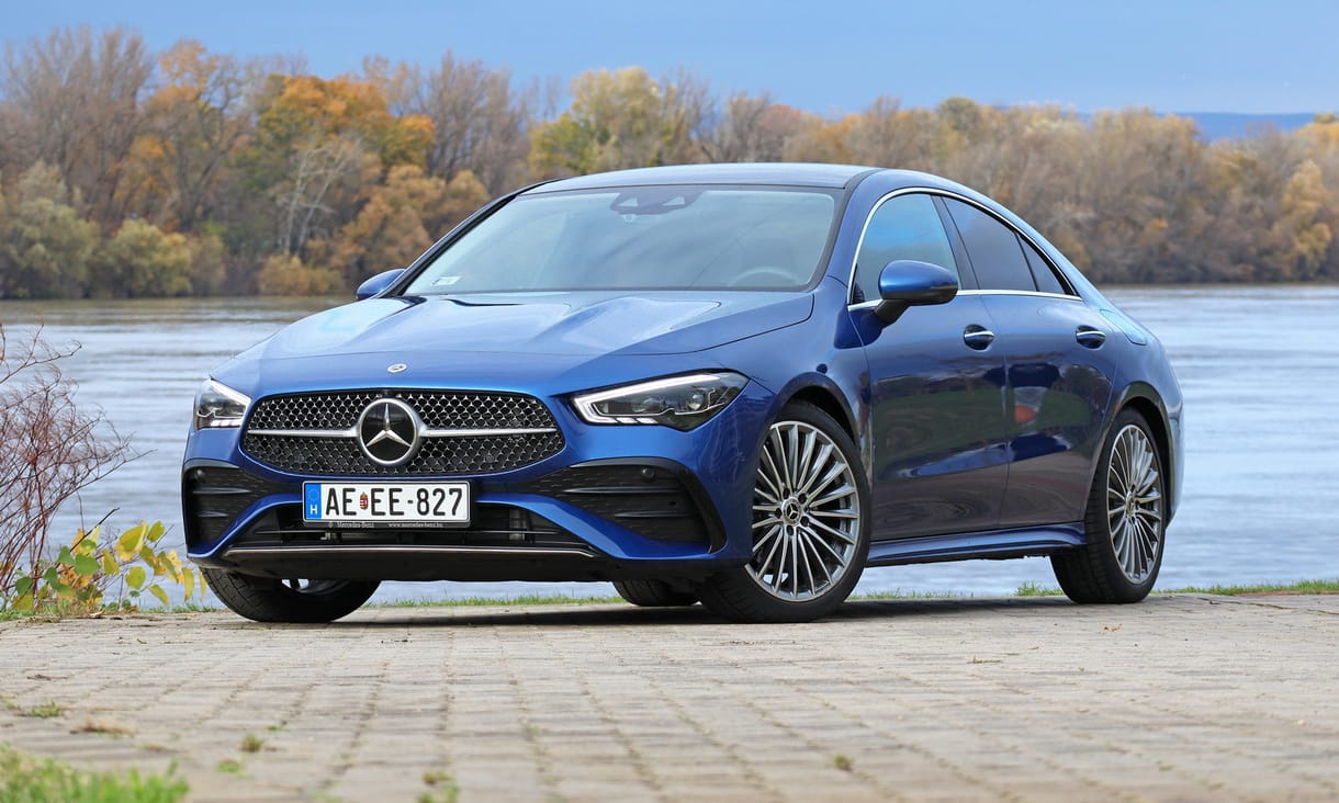 Kecskeméti kupé a családnak: teszten a legújabb Mercedes CLA