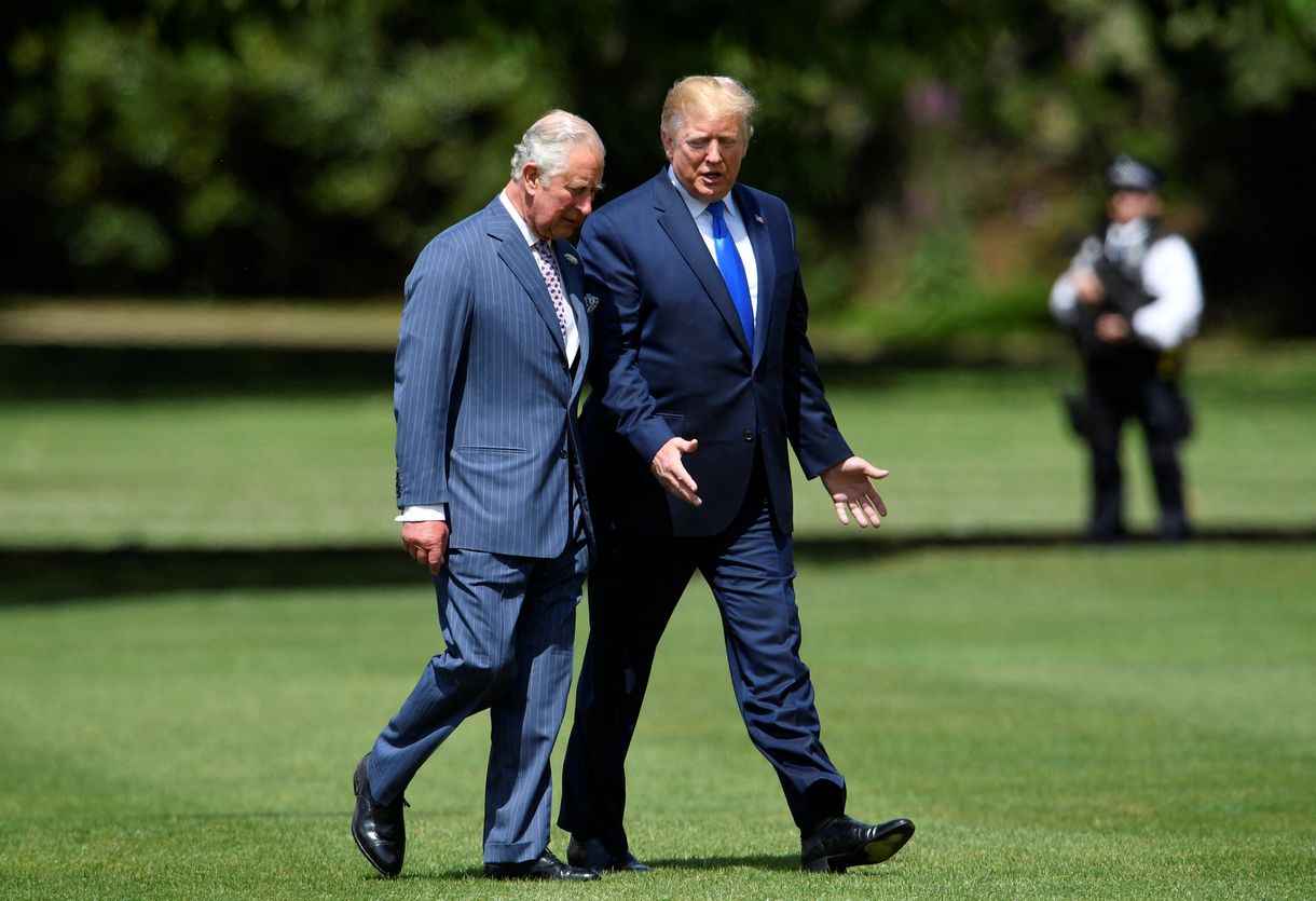 Trump elfogadta III. Károly meghívását, a windsori kastély vendége lesz