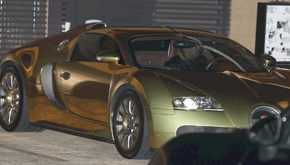 Jamie Foxx bearanyoztatta Bugatti Veyronját