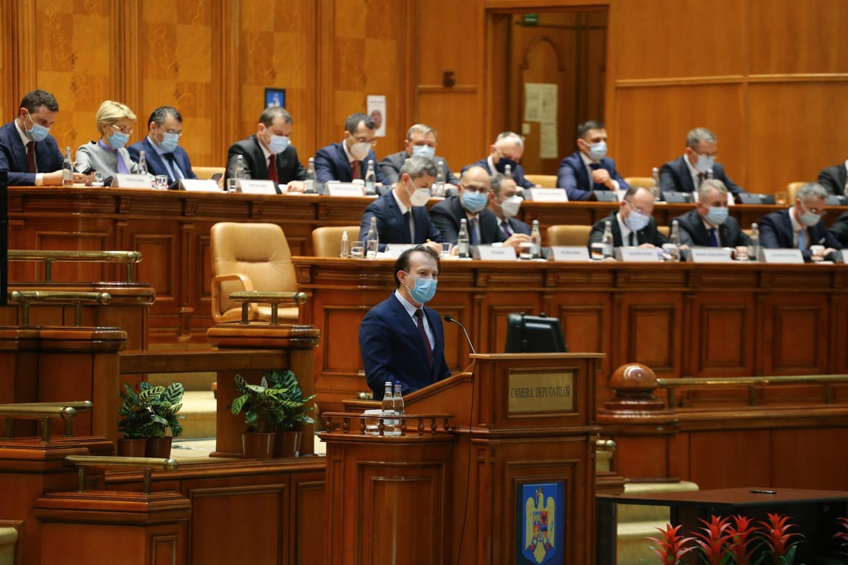 Bizalmat szavazott a román parlament Florin Citu kormányának