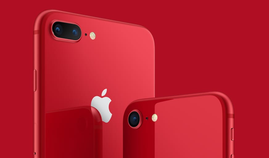Jön a piros iPhone 8: itt az Apple hirdetése