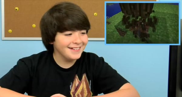 A nap videója – gyerekek reagálnak a Minecraft-ra