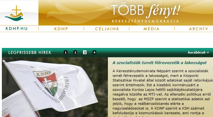 KDNP: több sötétséget!