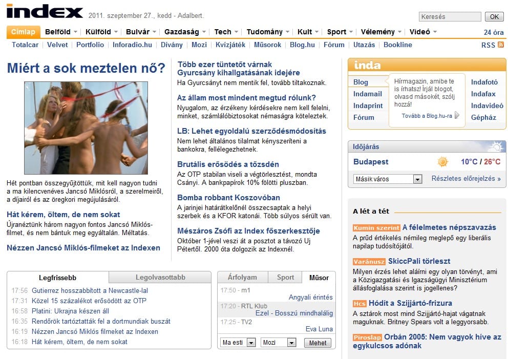 Megvan az Index új főszerkesztője