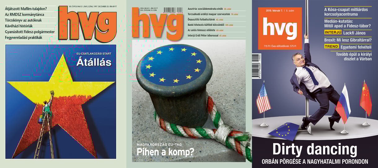 A csatlakozástól a brüsszelezésig: Magyarország és az EU közös története a 45 éves HVG-ben