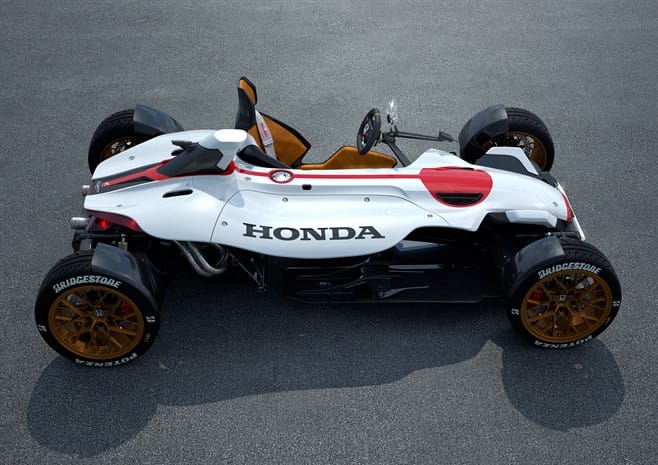 Honda Project 2&4: zsebrakéta 405 kilóval