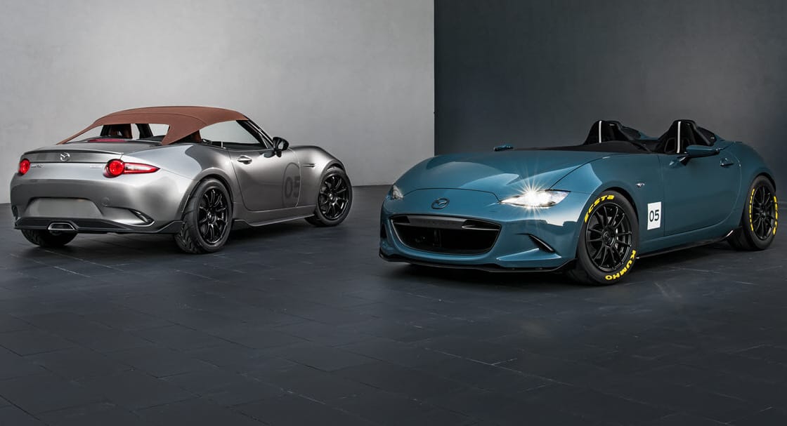 A legnagyobb tuningshow-ra a Mazda sem vihet csak egy sima MX-5-öst