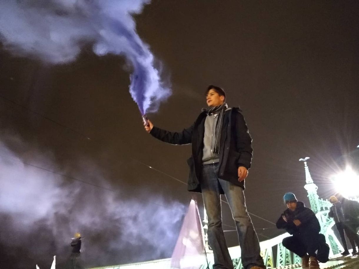 Nem ért egyet Fekete-Győr András felmentésével az ügyészség, fellebbeztek a füstgránátos ügyben