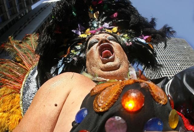 Egymillióan a brazil melegfelvonuláson