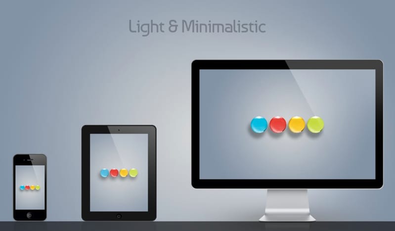 Mai háttérkép: Light and Minimalistic