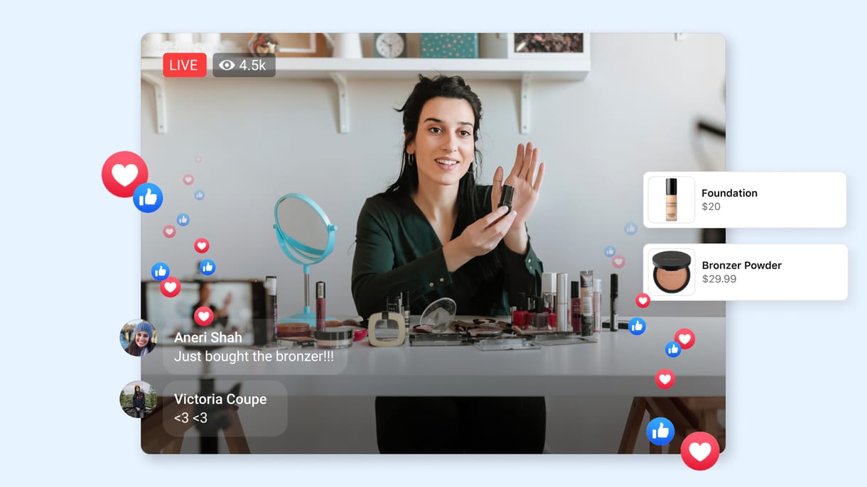 A Facebook elindította a teleshopot