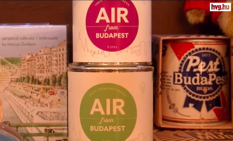 A vállalkozó, aki befogta és pénzzé tette a budapesti levegőt - videó