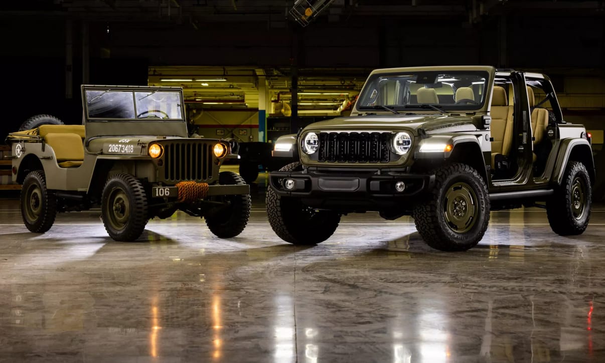 Időgép kimaxolva: 1941-es legendás ősére emlékeztet a legújabb Jeep
