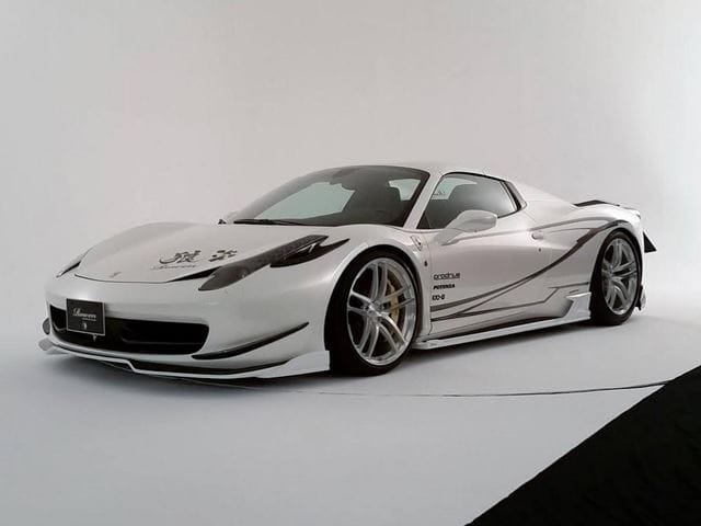 Ilyen, amikor japánok tuningolnak egy Ferrari 458 Spydert