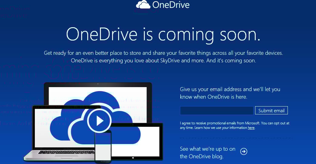 Nem lesz többé SkyDrive