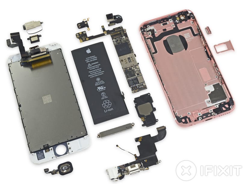 Közelről is megnézheti, mi van az iPhone 6s belsejében