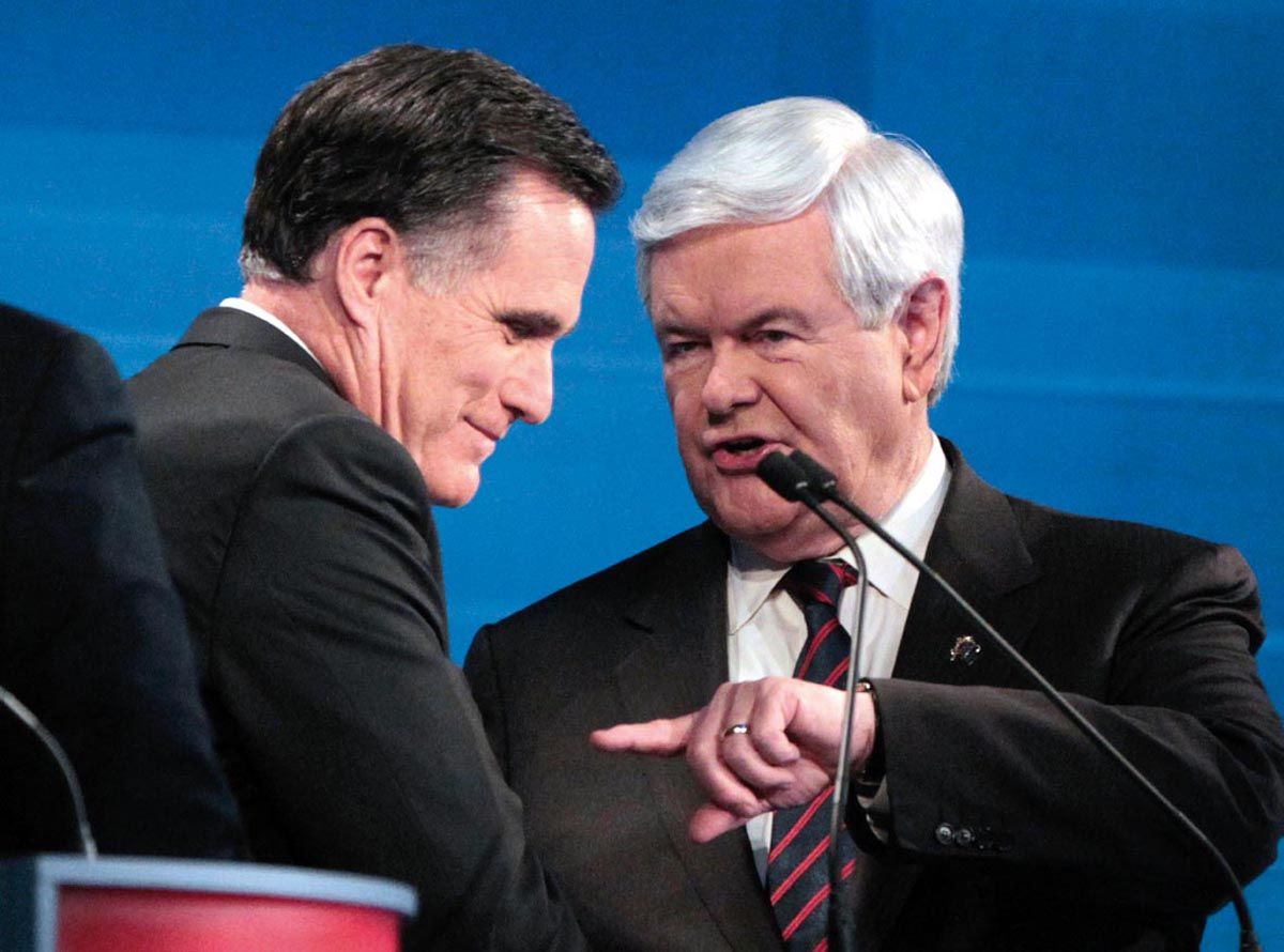 Amerikai elnökválasztás: Romney lenyomhatja Gingrichet Floridában