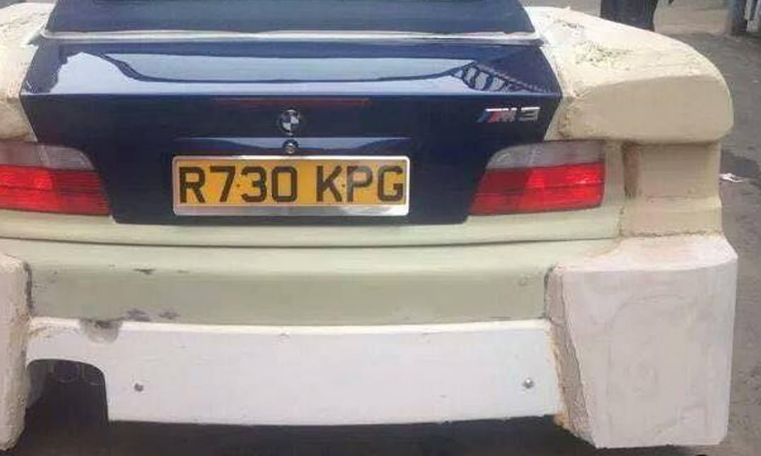 Az ízléstelenség csúcsa, avagy hogyan rondítható el egy BMW M3