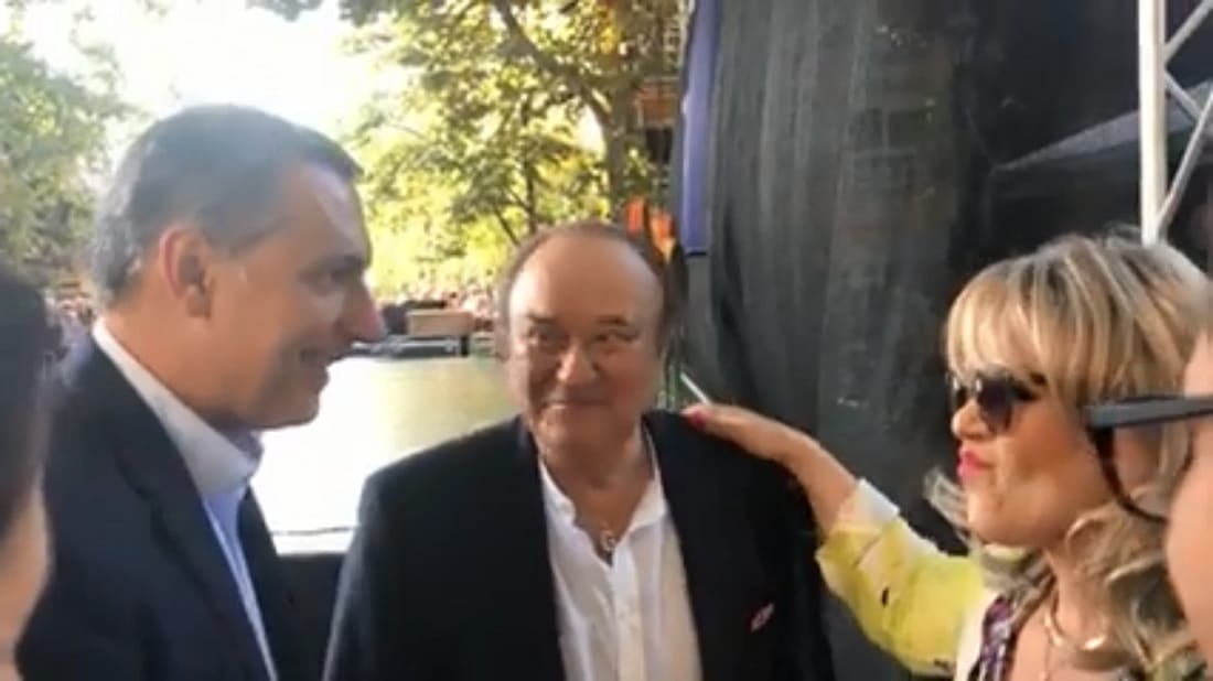 Lázár János Korda Györggyel és Balázs Klárival bulizott – videó