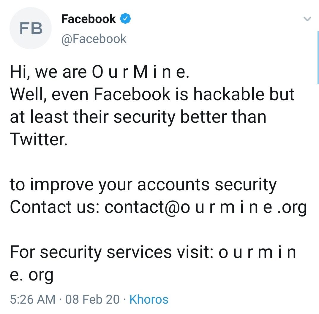 Feltörték a Facebook Twitter- és Instagram-oldalát