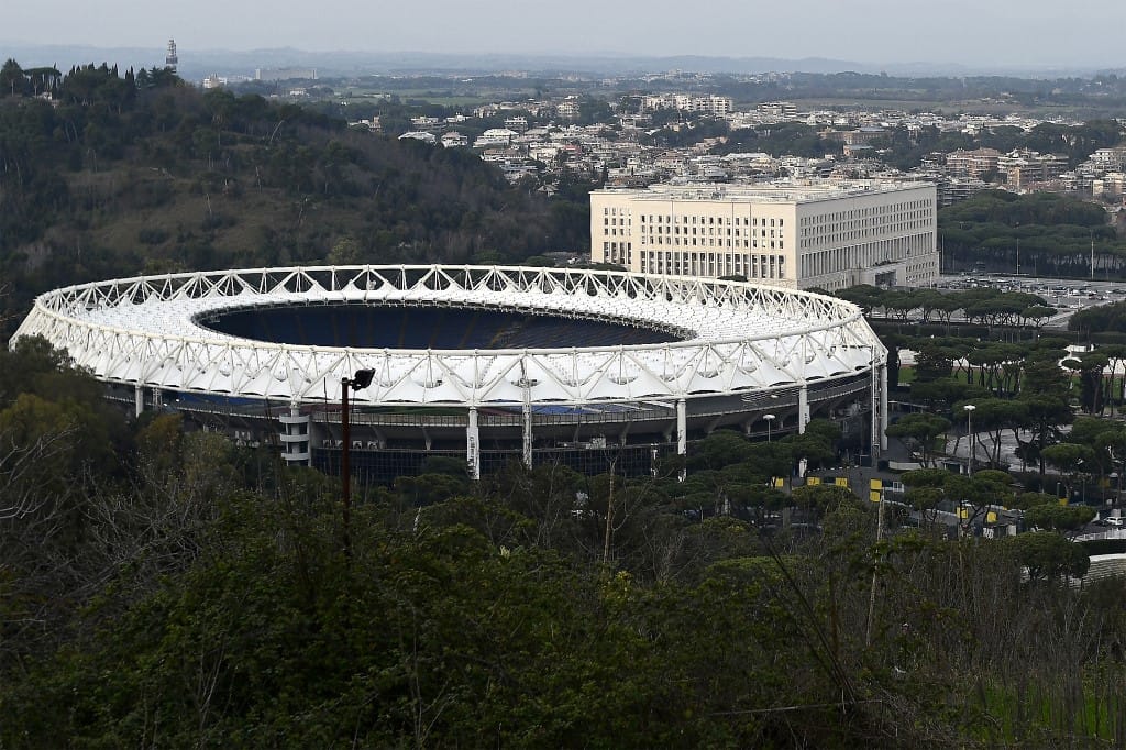 Bombát találtak az olasz–svájci meccs előtt a római Olimpiai Stadionnál