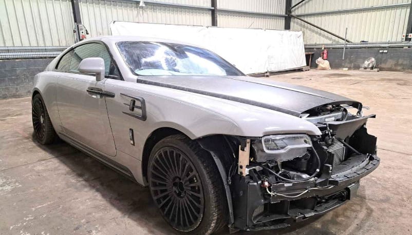 700 ezer fontos Rolls Royce-t tört össze Marcus Rashford, most eladja