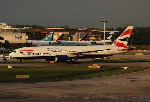 A British Airways egyik gépe próbarepülést végzett a vulkáni felhőben