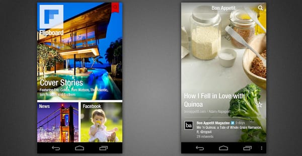 Flipboard: letölthető a hivatalos androidos verzió és megújult az iOS változat is!
