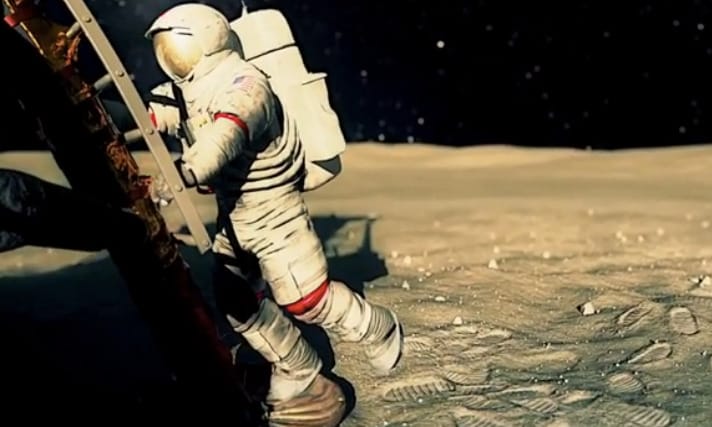 25 perces dokumentumfilmet csinált a Google a Holdról és rajta az emberről