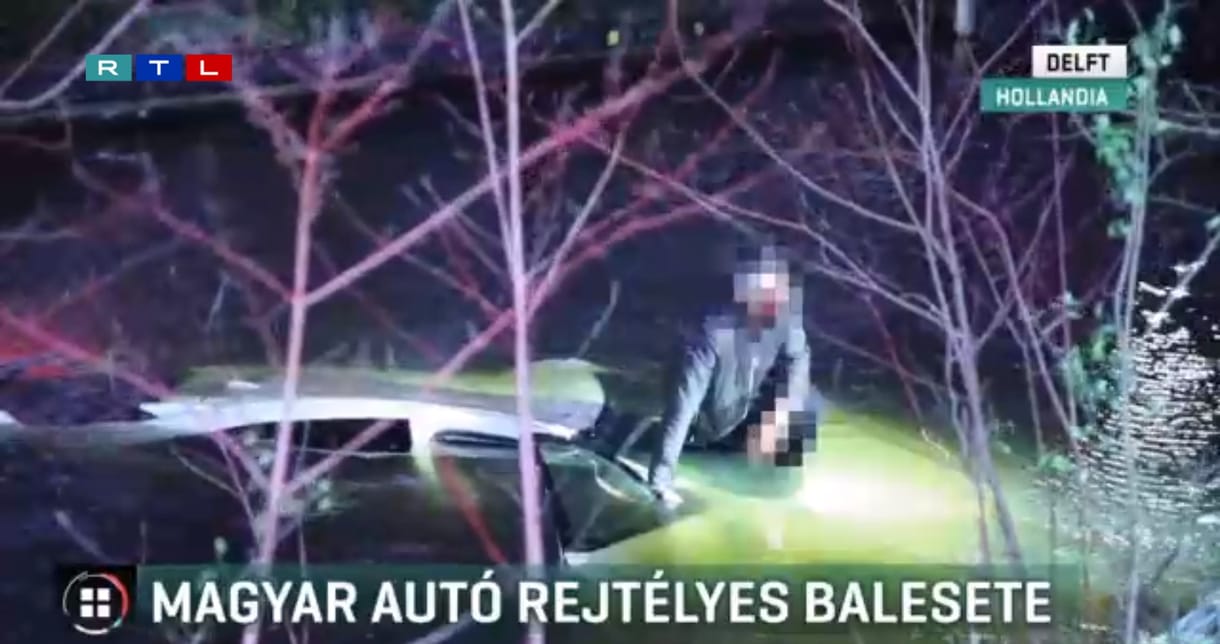 Halálos balesetet szenvedett Hollandiában egy magyar rendszámú autó