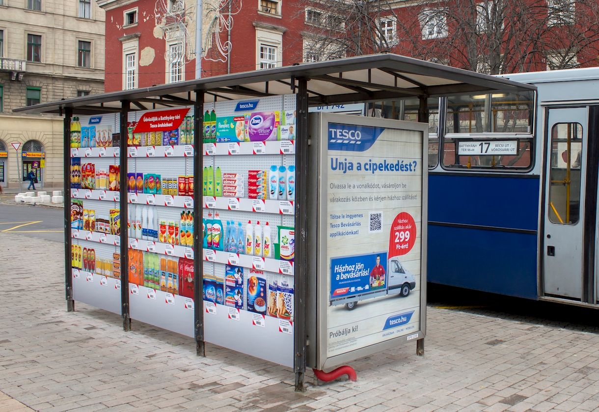 Egy csomó vásárlójával nagyon kiszúr a Tesco