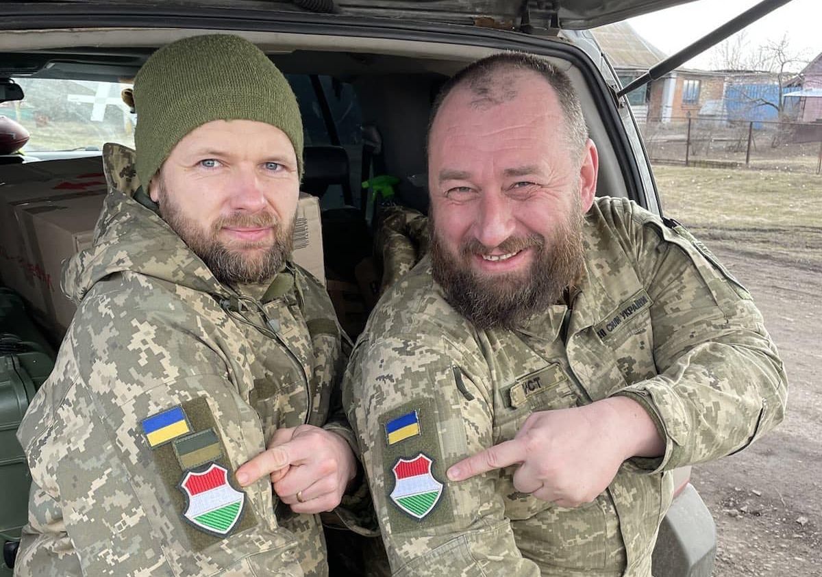 Az ukrán-magyar barátságról posztolt az az ungvári tanár, aki korábban a frontról tartott órát a diákjainak
