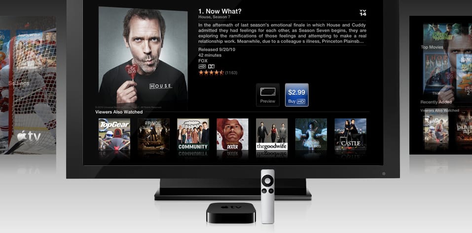 Apple TV 4.4.2-es frissítés