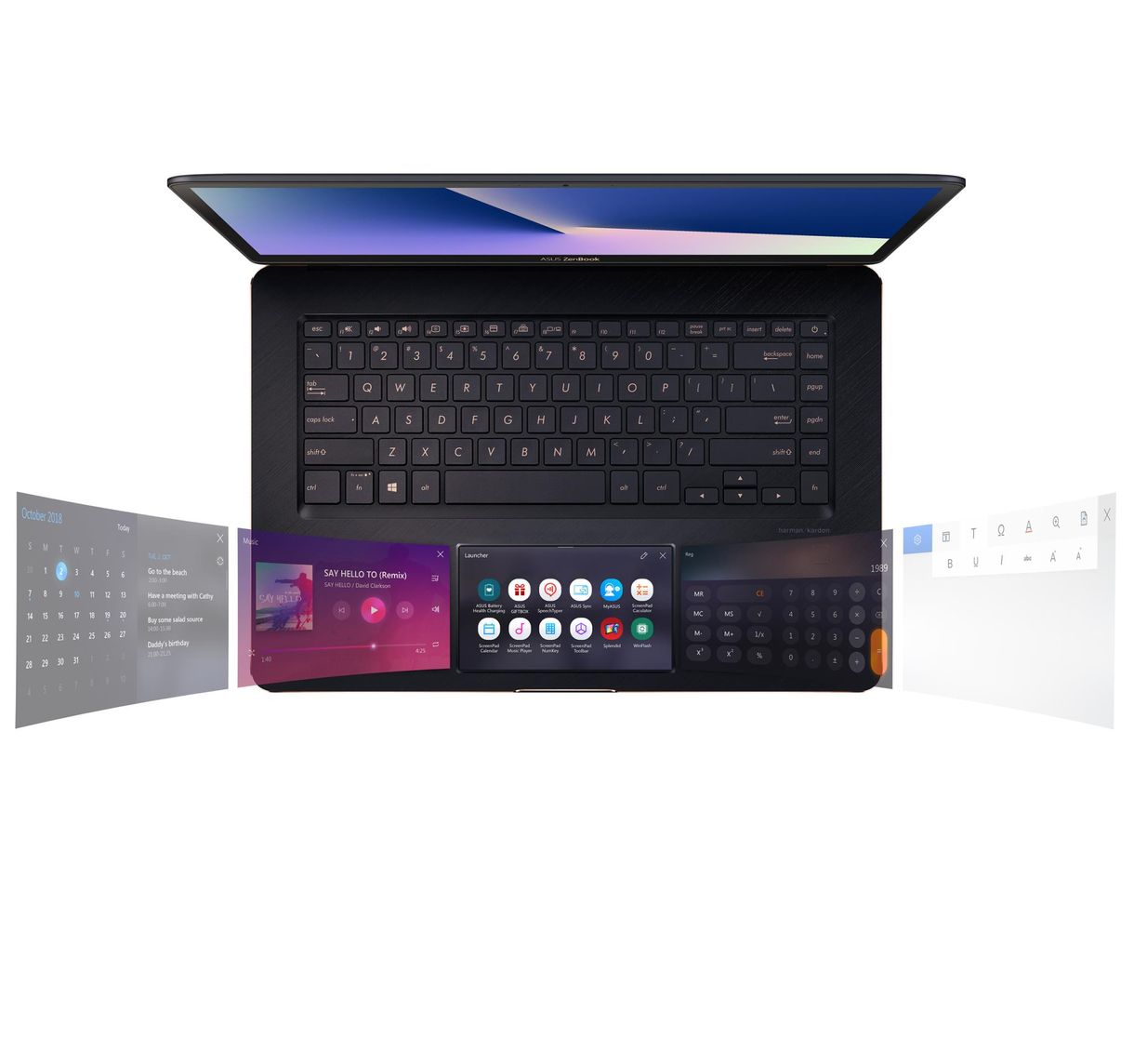 Az Asus új notebookjának két kijelzője van – és higgye el, van értelme