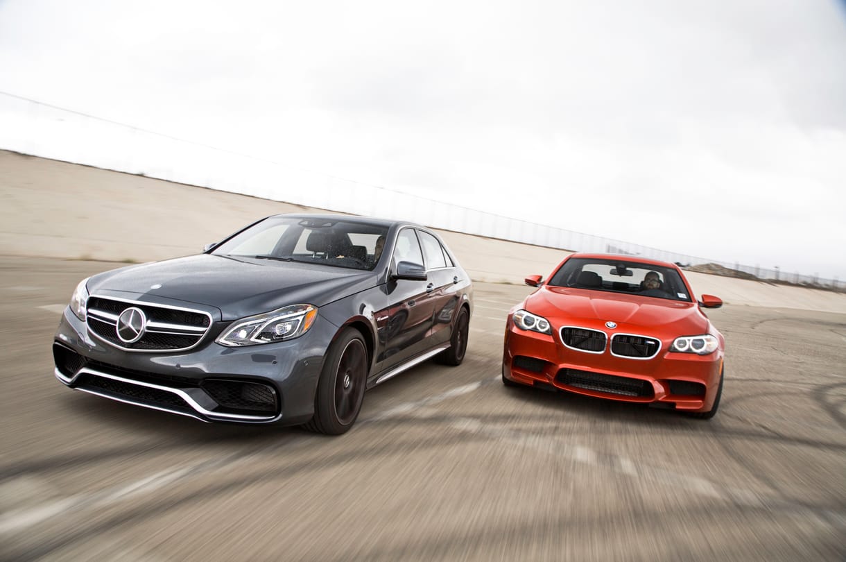 Fej-fej mellett a BMW M-részleg és a Mercedes AMG