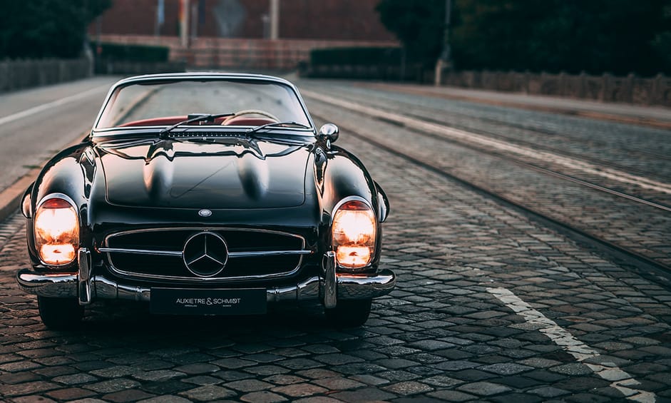 1962-be repít vissza ez az új gazdára váró gyönyörű Mercedes 300 SL