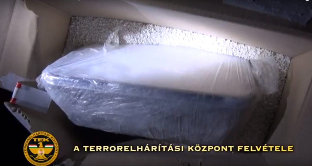Macskaalomban csempészték Hollandiából a kokaint - videó