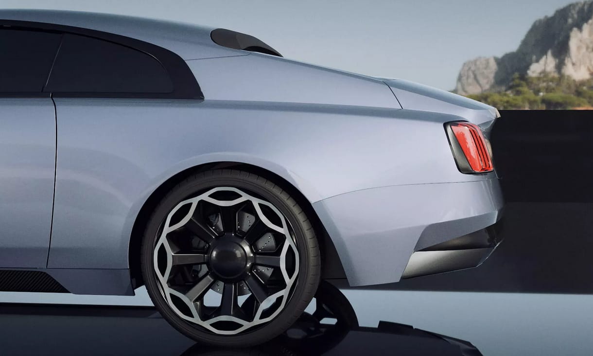 Nem, ez nem elektromos, hanem egy V12-es új kétajtós Rolls-Royce