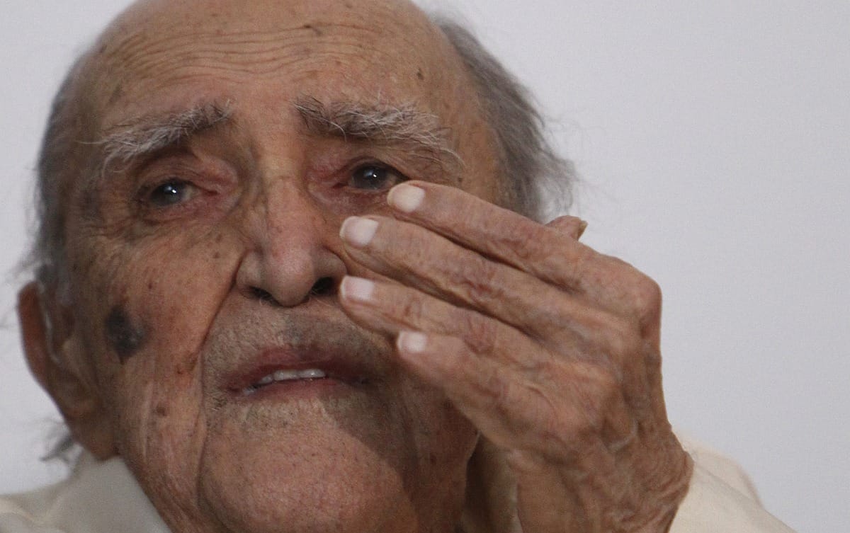 104 évesen sem vonul vissza Oscar Niemeyer