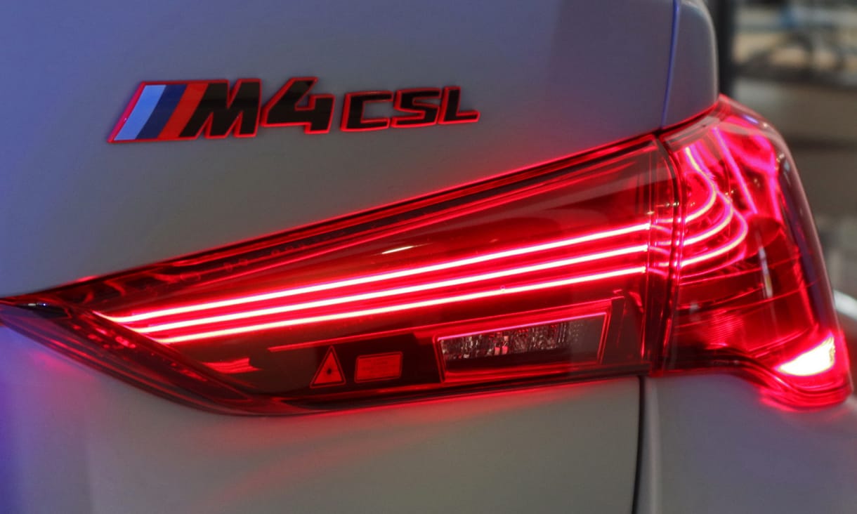 A világ első lézeres hátsó lámpája – megnéztük az igen ritka különleges új BMW-t