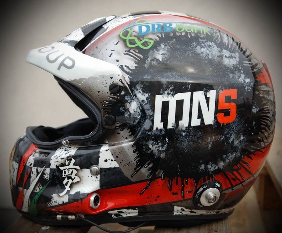 Ilyen lett Michelisz Norbi idei sisakfestése – fotók