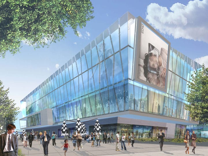 Étterem- és kávéház-utca lesz a Budai Skála helyén épülő Allee mellett