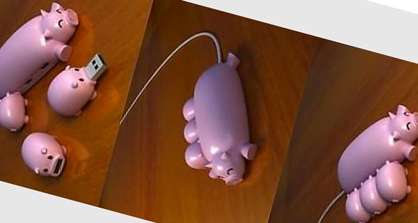 A nap kütyüje – a legkreatívabb USB háttértár és elosztó egyben