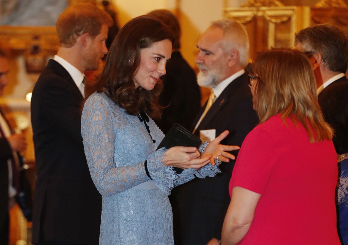 Katalin hercegné gömbölyödő pocakkal tért vissza a nyilvánosság elé