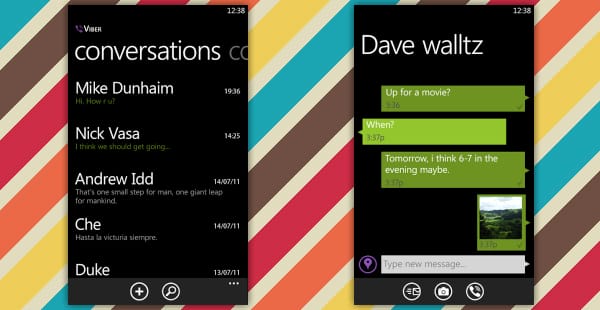 Megérkezett a Viber Windows Phone-ra és Blackberry-re is!